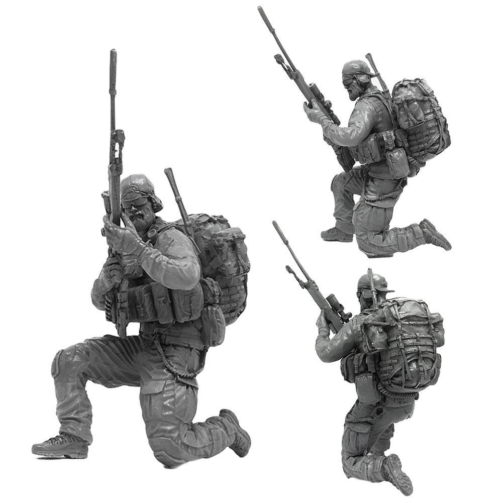 1//35 US Special Forces Skull Hunter Resin Soldier Exquisite Kit TLP-01--09 W4Q3