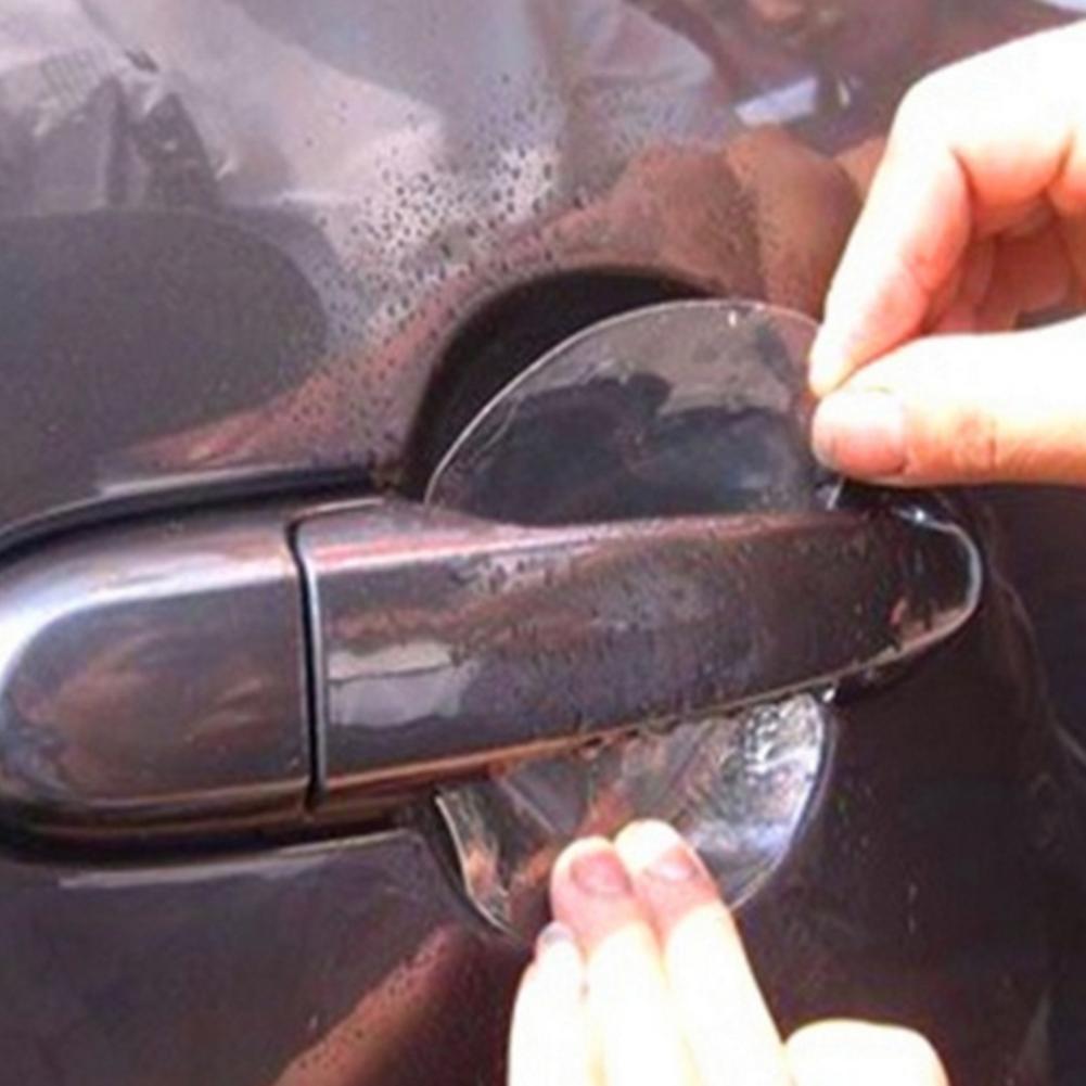 Buy 4 Pcs Car Door Handle Protective Film Prevent Scratches Car Handle