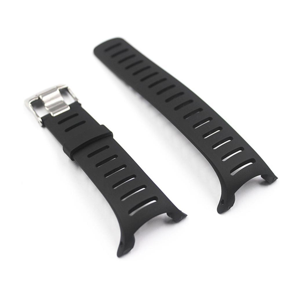 Rubber Watch Band Men's Watch-strap for SUUNTO T1 T1C T3 T3C T3D T4C