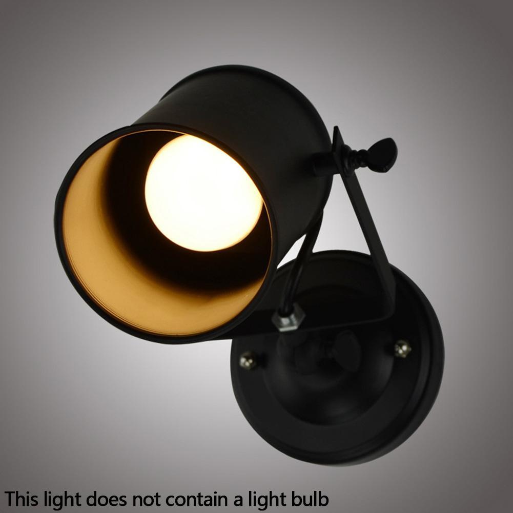 Einstellbare LED Vintage Light Industrial Deckenleuchte Wandleuchte Leuchte