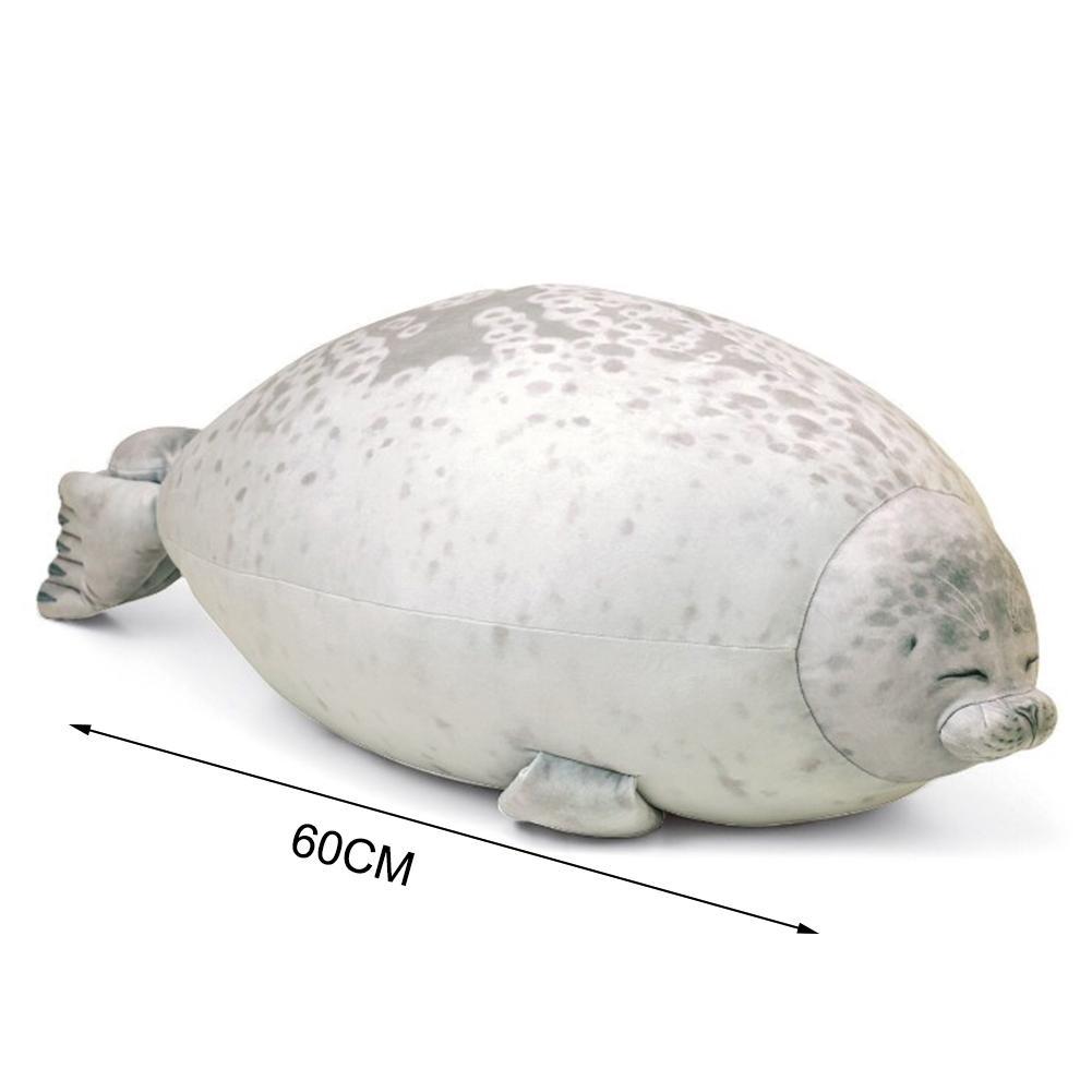 chubby blob seal plush