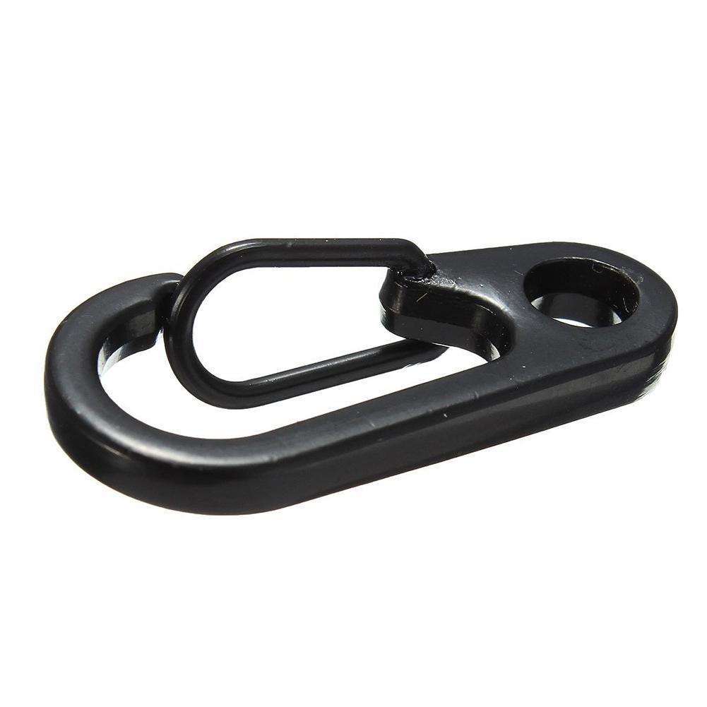12X Mini Hanging Keychain Key Ring Clips Snap Hook Carabiner Buckles Hot