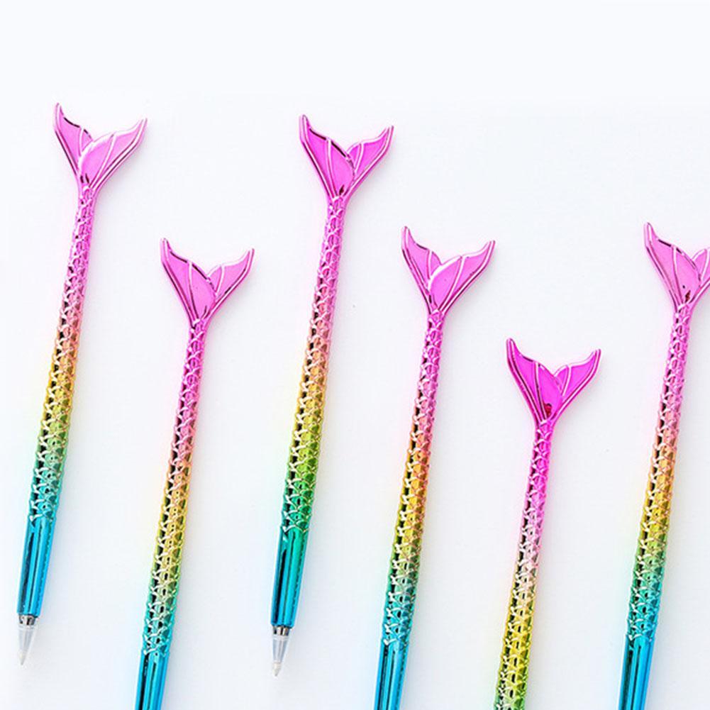 Bunte Meerjungfrau-Kugelschreiber-Kinder Praize Writing Pen-Briefpapier Super