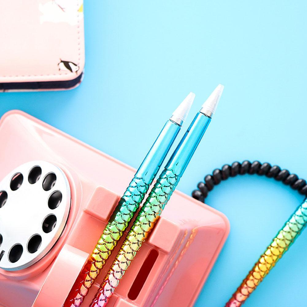 Bunte Meerjungfrau-Kugelschreiber-Kinder Praize Writing Pen-Briefpapier Super