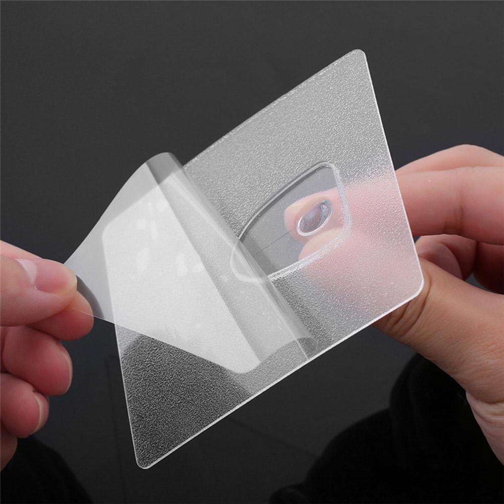 Anti-skid Hooks Transparent Traceless Strong Sticky Wall Hanging Hooks 2-10 Pcs