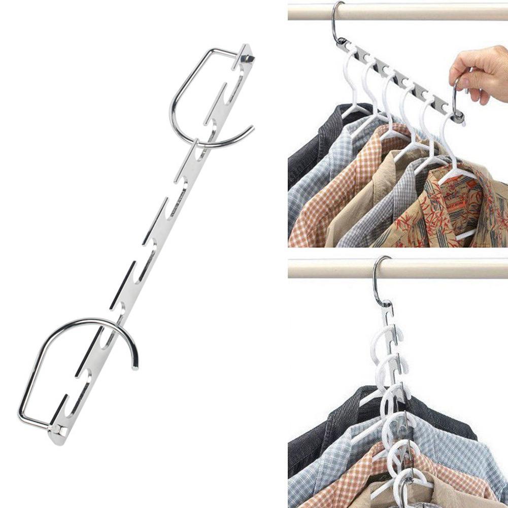 Clothes Hangers Space Saver Saving Wonder Metal Magic Hanger Clothes