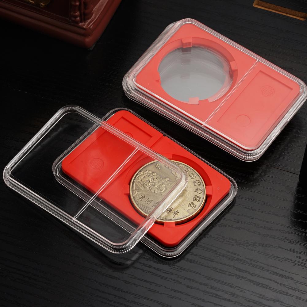 Coin Slab Holder PCCB for Grade NGC PCGS Display Storage Box Case Protector 40mm