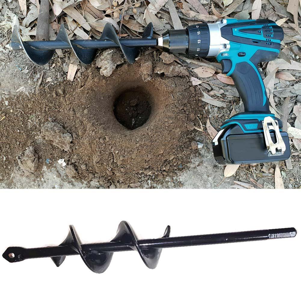 Yard Roto Earth 9" Irrigating Planting Auger Drill Bit Digs Hole For Bulb P Q1D1