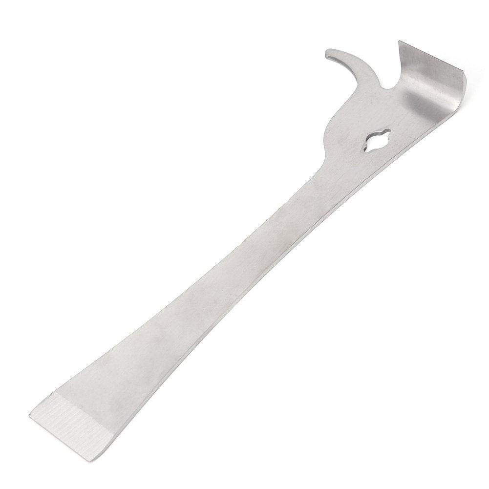 Stainless Steel Polished Bee Hive Hook Scraper Beekeeping Tools Pry Equipment