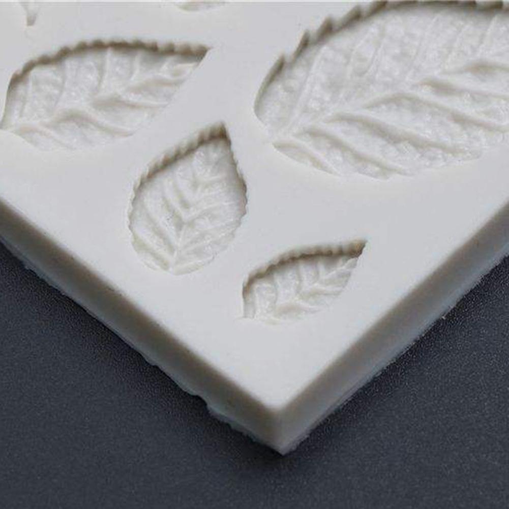 Blätter Embellisment Silikon Fondant Form Kuchen Dekor Schokolade Form Zuck U1D9