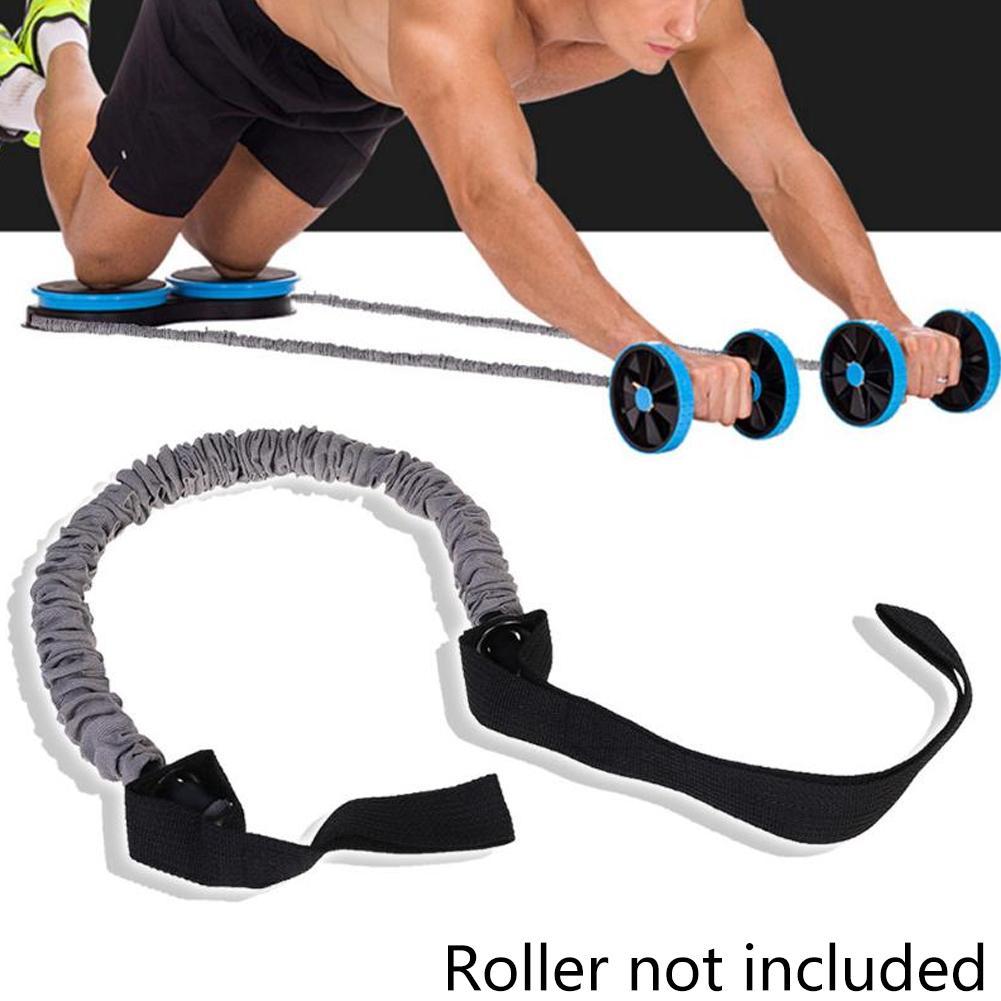 1 PC Ab Roller Rad Zugseil Taille Bauch Abnehmen Fitnessgeräte Fitnes Sport V1P0