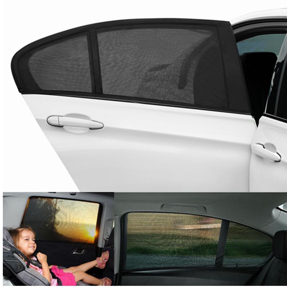 set auto side rear window sunshade sunscreen visor shield Fast 5pc