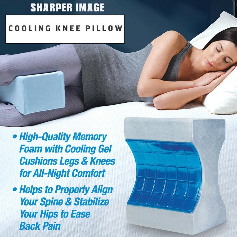 Knee Pillow Foam Leg Cushion Portable Side Sleeper Nap Pad Travel Accessories