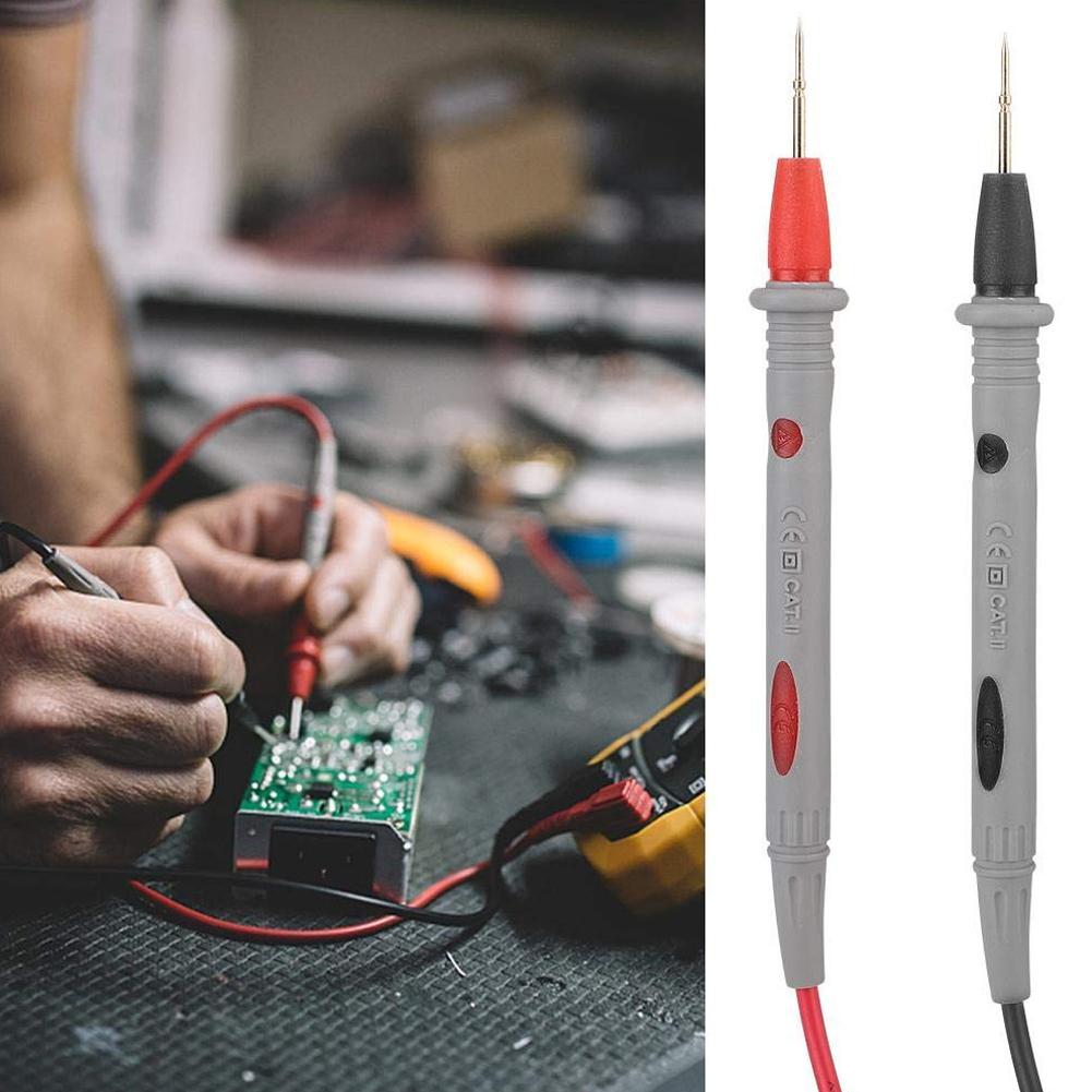 1 Pair 1000V 20A Multimeter Test Probe Leads Measurement Heavy Duty Universal UK