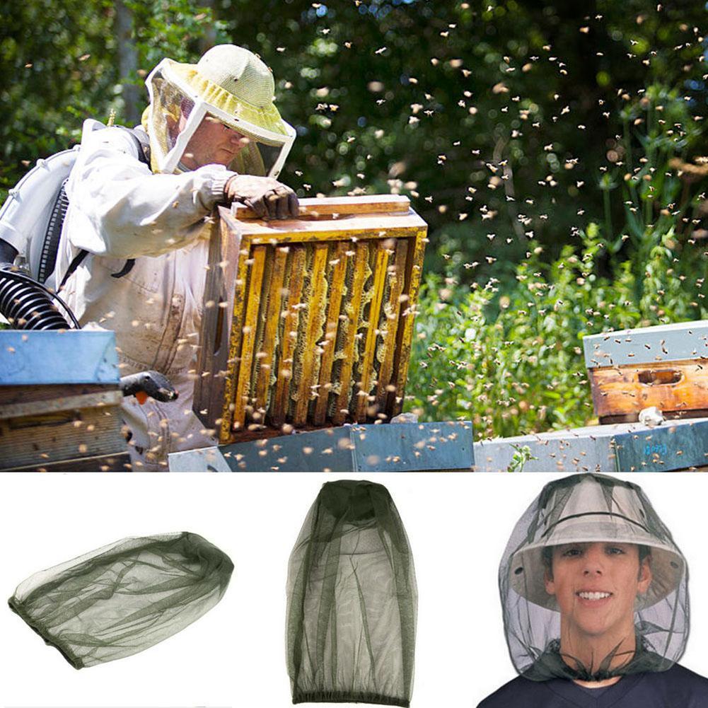 Beekeeper Beekeeping Cowboy Hat Mosquito Bee Insect Veil Face Protect. Net P3J7