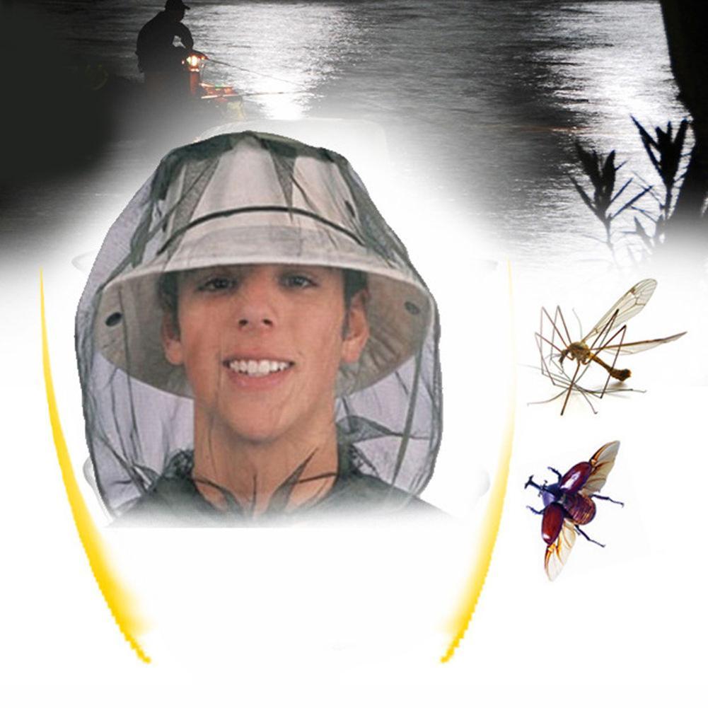 Beekeeper Beekeeping Cowboy Hat Mosquito Bee Insect Veil Face Protect. Net P3J7