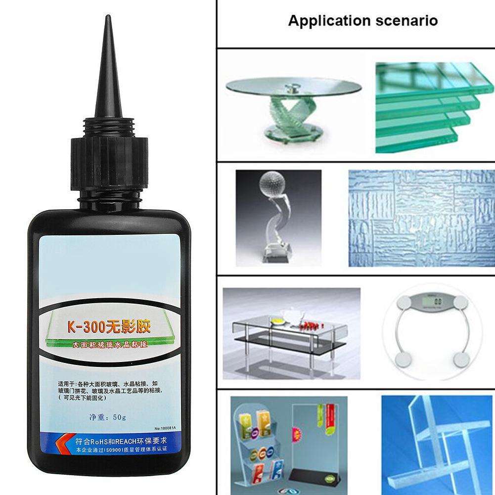 50ml K300 UV Glue Curing Laser Glass Bonding Adhesive Shadowless Large