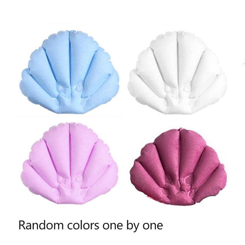 Bath Spa Pillow Relaxing Massage with 4 Big suction For Bathtub Tub NEW Hot D5E0