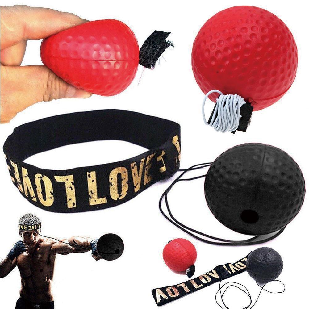 Speed Ball Hochwertiger Boxreaktions-Trainingsball Boxen für das 2pcs D6C2 A8J1