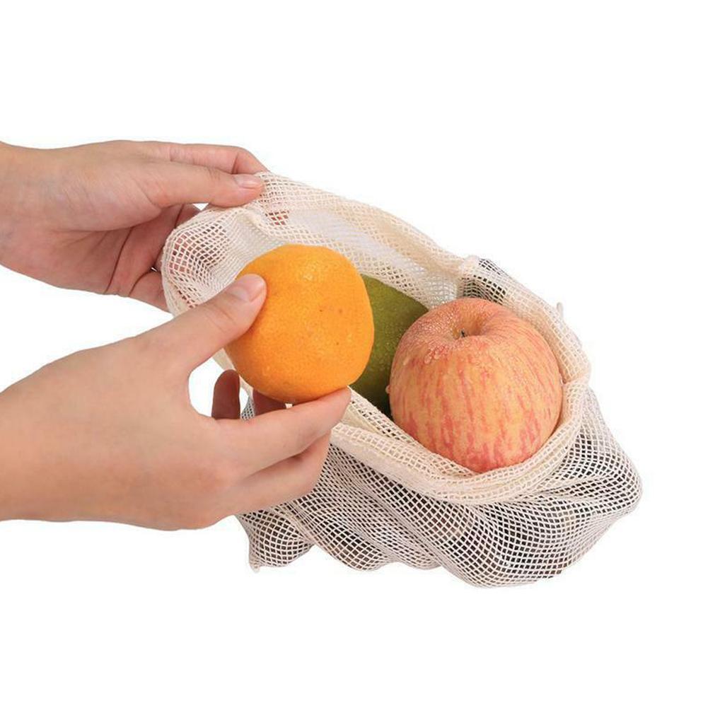 fruit and vegetable mesh shopping bag