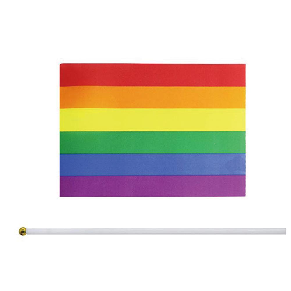 5 Metres Rainbow Gay Pride LGBT Flag Love Wins Lesbian Bunting Handheld Bisexual