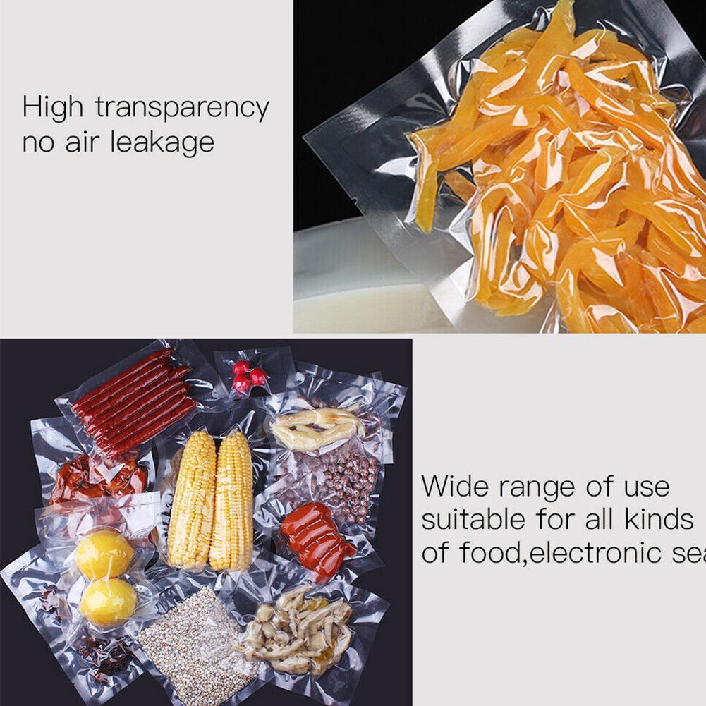 10pcs Sous Vide Bags Reusable Vacuum Sealed Bag Food Saver Storage Bags Kit U8U5