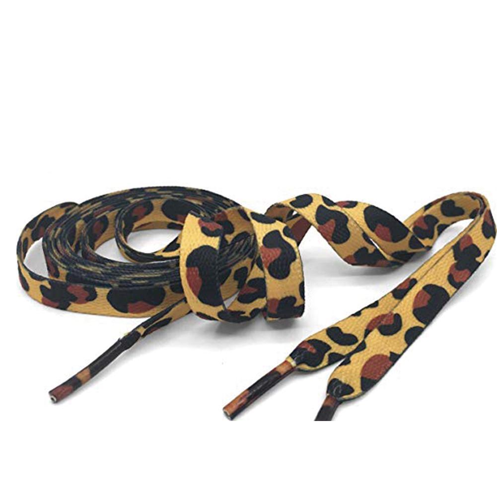 leopard shoe strings