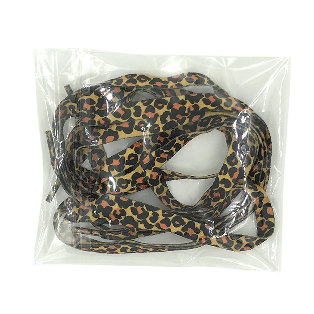 Details about   Classic Leopard Print Shoelaces Fashion Flat Laces kinds apply Best 
