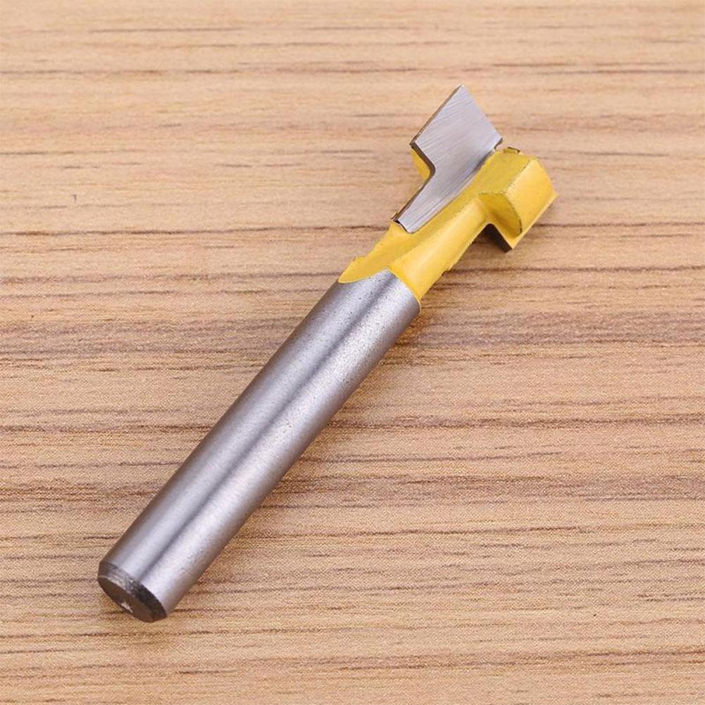 1pcs 1/4" Shank Keyhole T-Slot Woodworking Router Bit For 