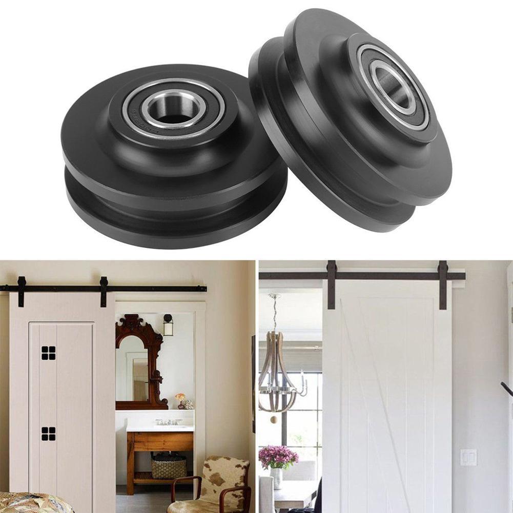 Home Sliding Barn Door Wheel Closet Hardware Roller Cabinet Window