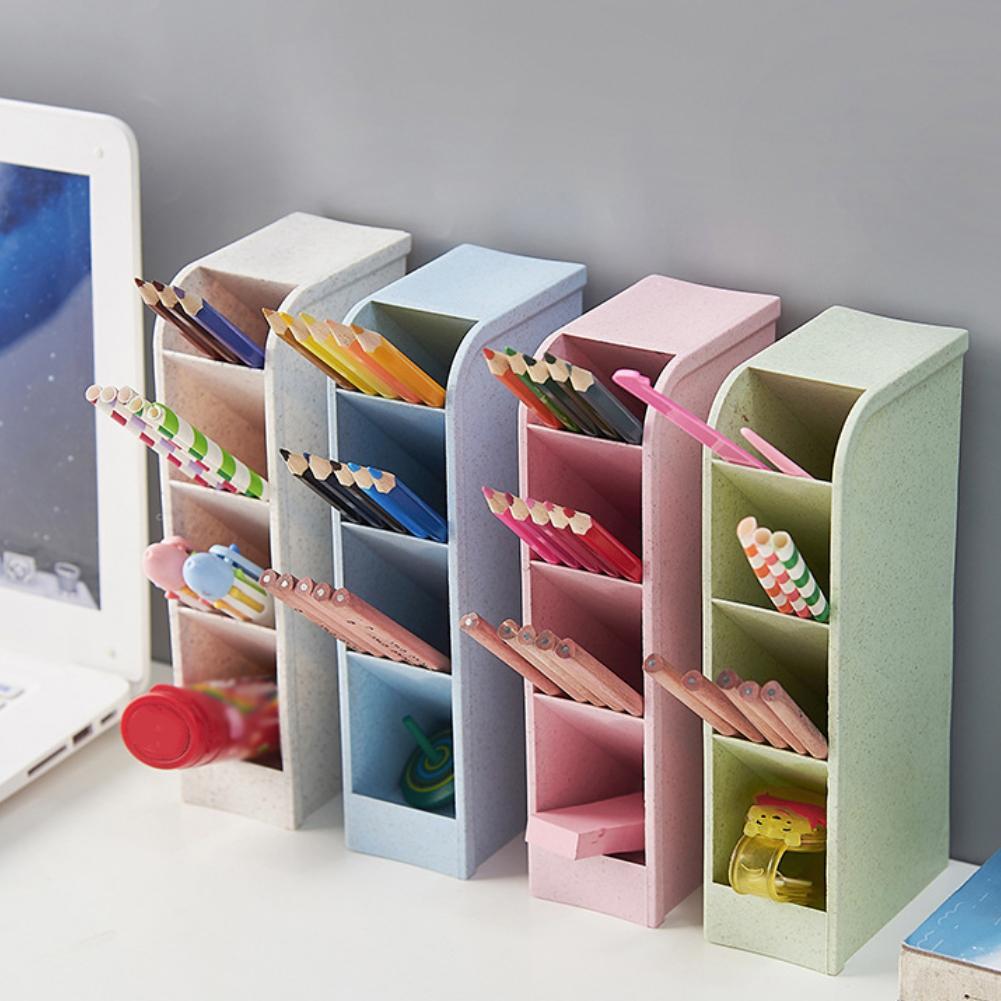 Desktop Organizer Stationäre Home Office Ordentlich Stift Stifthalter Lagerung