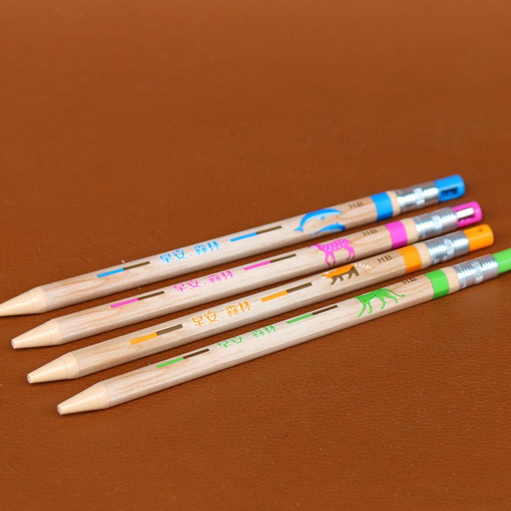 2x Fallbleistift Fallminenstift Druckbleistift Bleistift Süßigkeit Farben G7P4