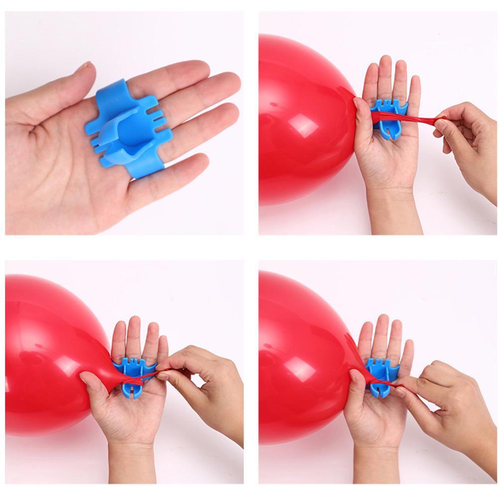 How To Tie Balloon Bouquet