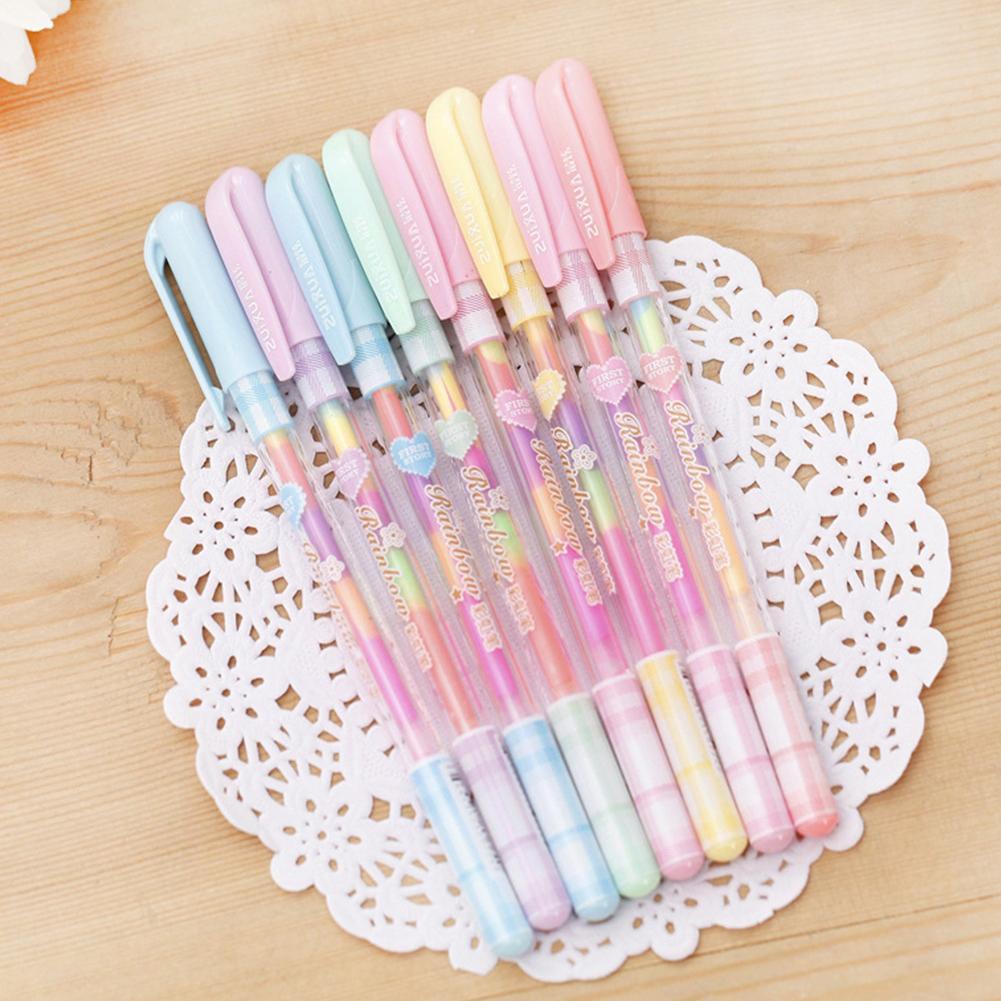 pastel colored pens