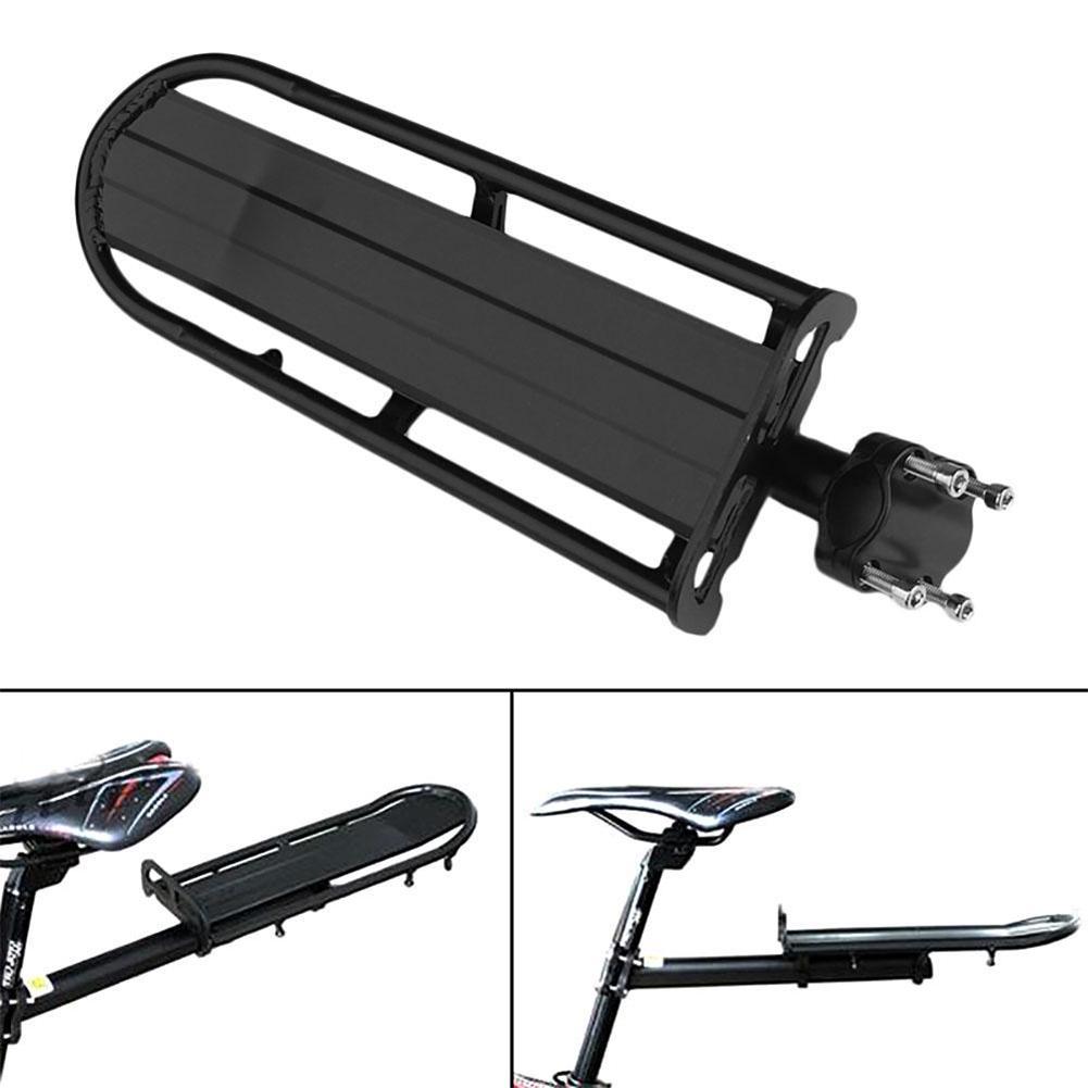 fahrrad alu gepäckträger schnellspanner-design max 50kg für mtb schwarz
