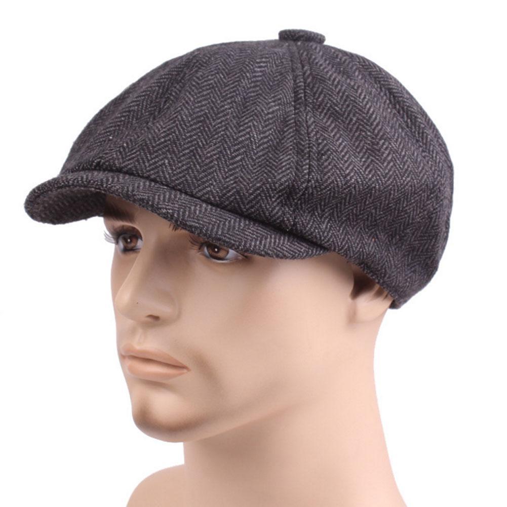 thumbnail image 2 of Wartleves Gorra Hombre Barett Hute Schiebermütze Efeu Cabbie Baskenmütze Newsboy F1Z, 2 of 7