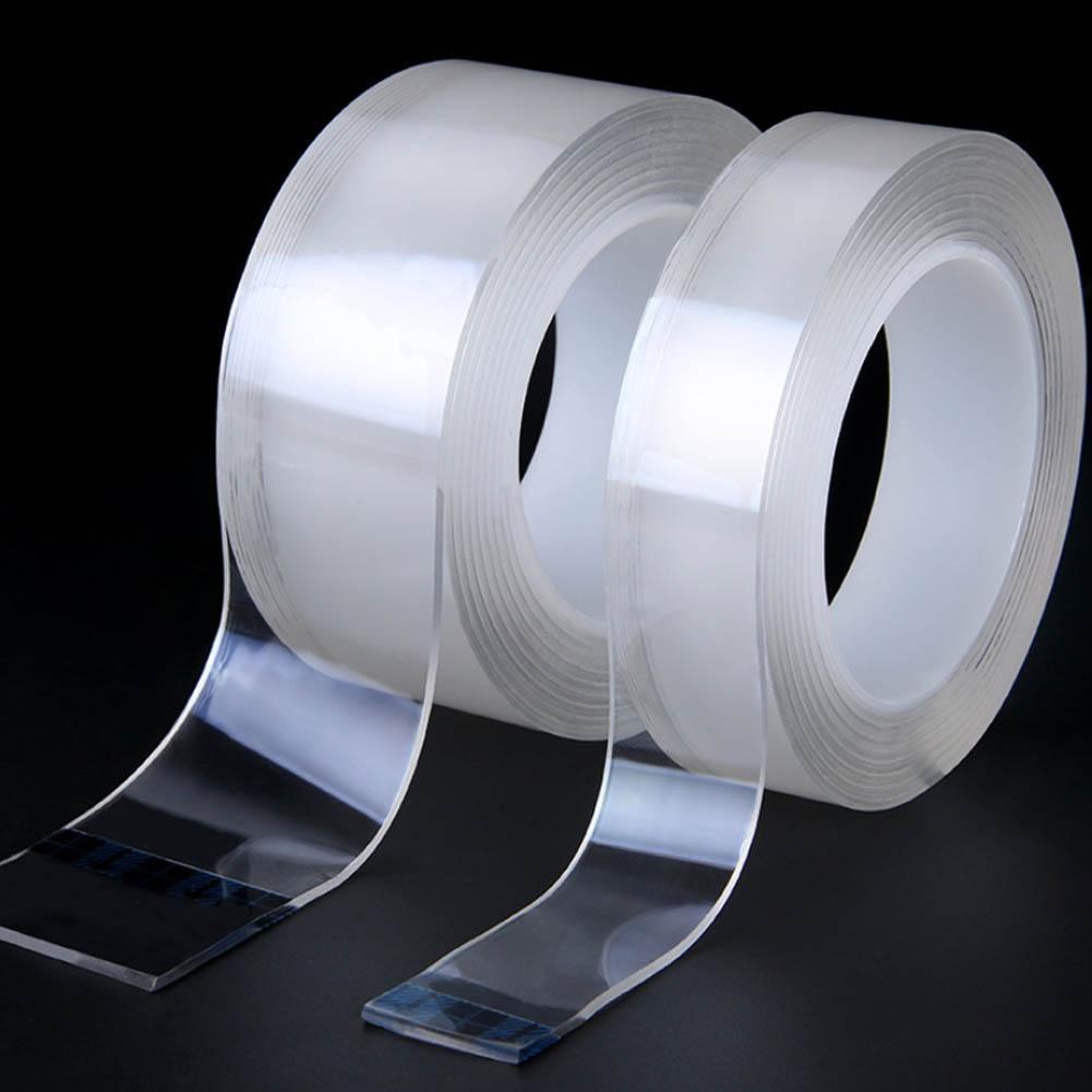 1X Doppelseitiges Multifunktions Nano Klebeband Abwaschbarer Gel Grip Aufkleber
