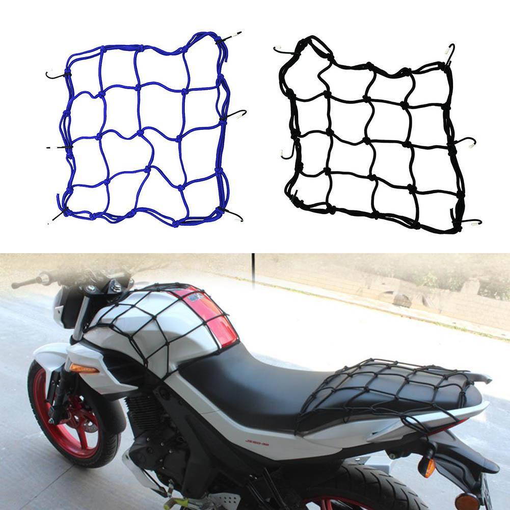 Motorrad Fahrrad Heckrahmennetz Gepäckband Elastisches Heiß Gepäcknetz R1T3 
