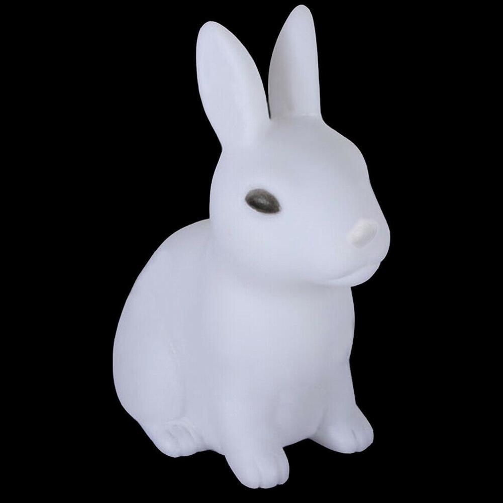 Pilz Kaninchen Form LED Nachtlicht Kinder Geschenk Stecker Licht EU Stecker