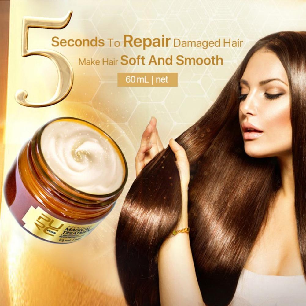 Collagen Keratin Repair Mask Repair Dry Damaged Hair Treatment