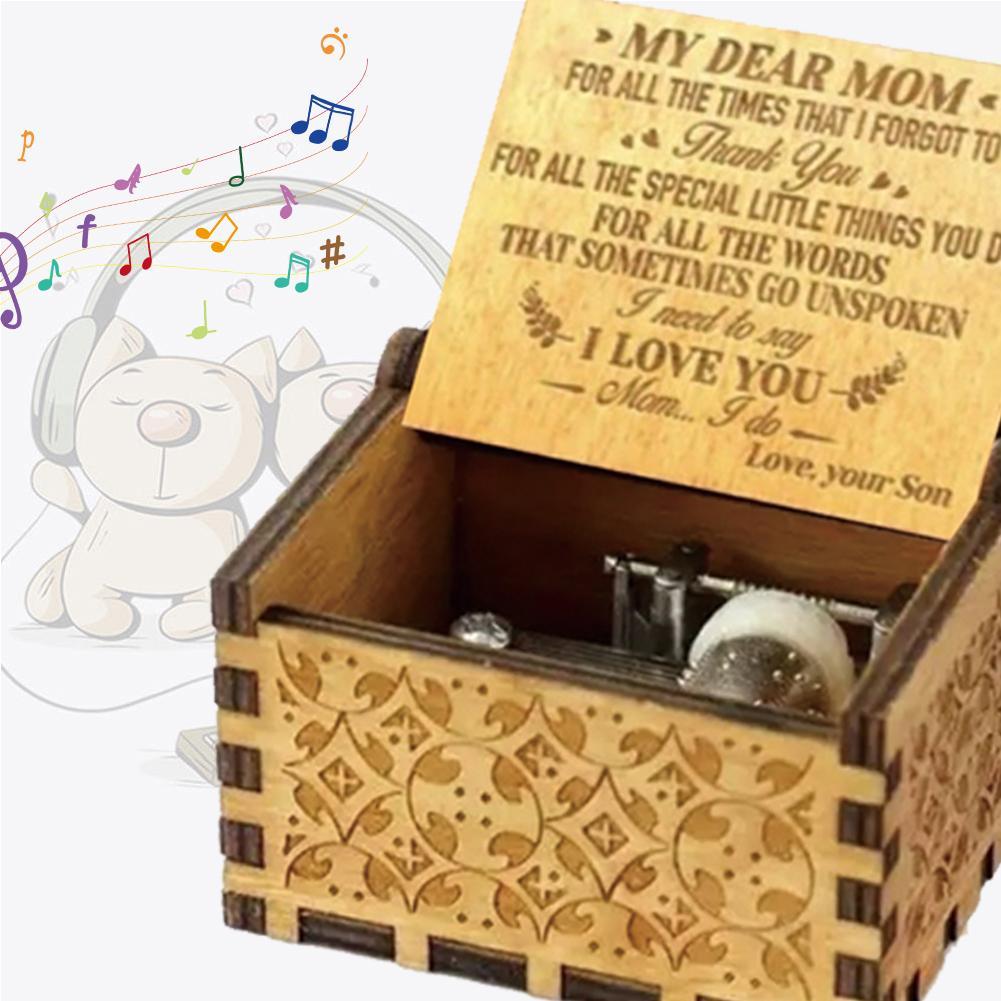 engraved music box
