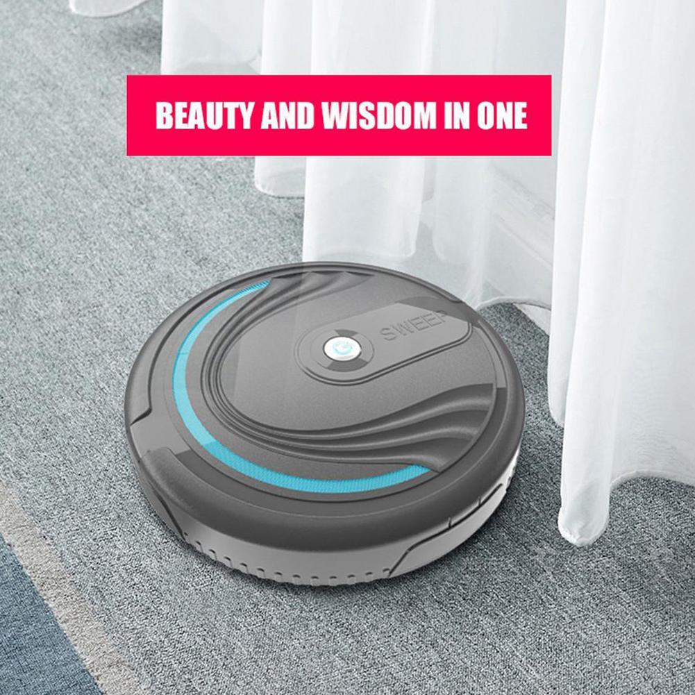 3-IN-1 Smart Floor Robot Vacuum Cleaner Mop Automatic New Distance Edge Sen I7B9