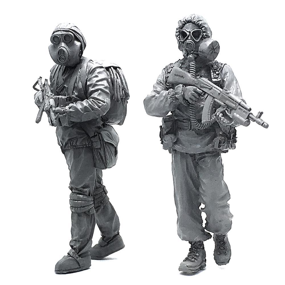 1//35 Zweiten Weltkrieg weibliche Sniper Resin Soldat Modell F3P6