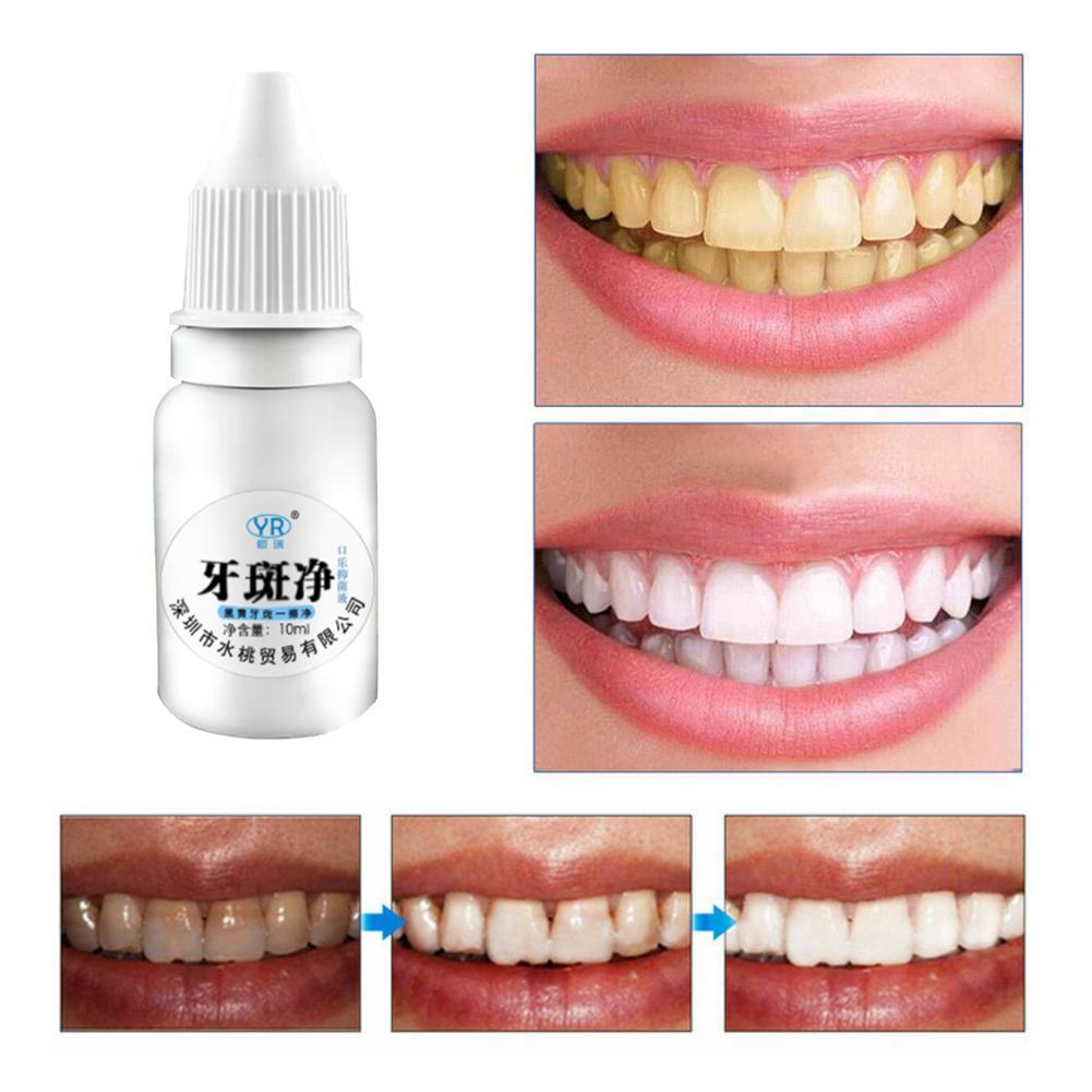 Teeth Whitening Essence Serum Plaque Stains Plaque Remove Liquid Oral