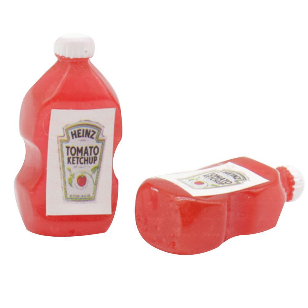 Dollhouse Miniature Size Ketchup Bottle