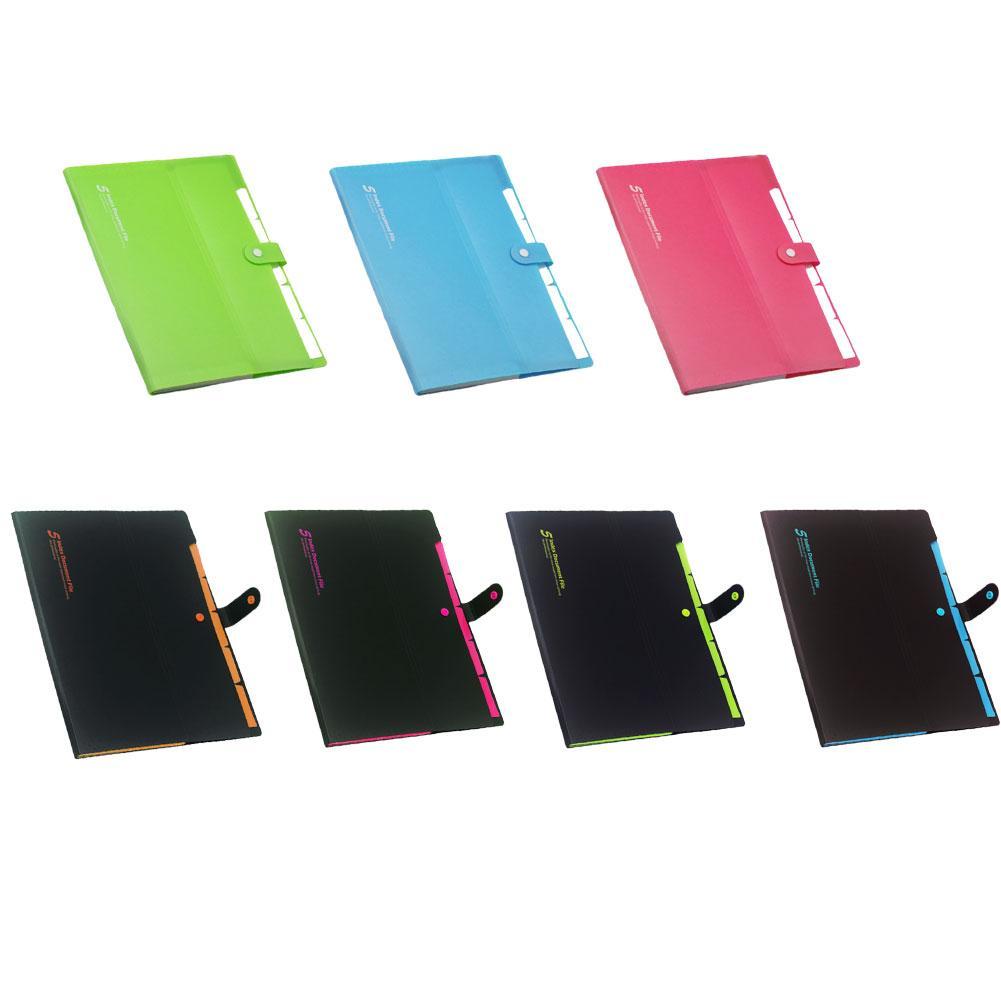 Kunststoff Schulordner Fall Papier Organizer Dateiordner Dokumententasche O F1W7