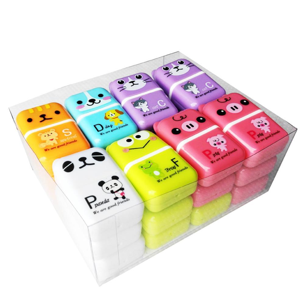 3 Stke Kawaii Schreibwaren Kreative Radiergummi Nette Karikatur Gummi Stud Nett