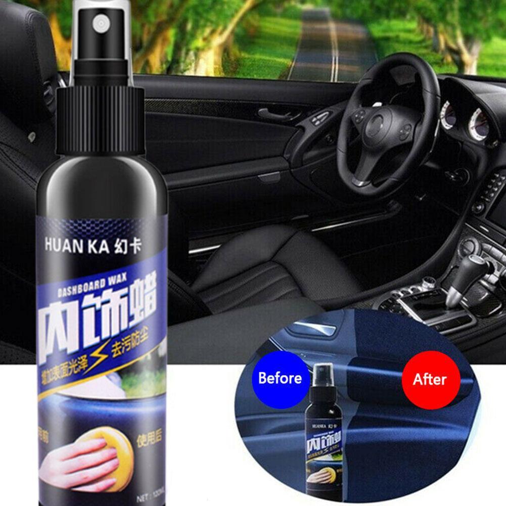 Details About Auto Care Inner Car Interior Wax Seat Polish Dashboard Cleaner Leather Surface