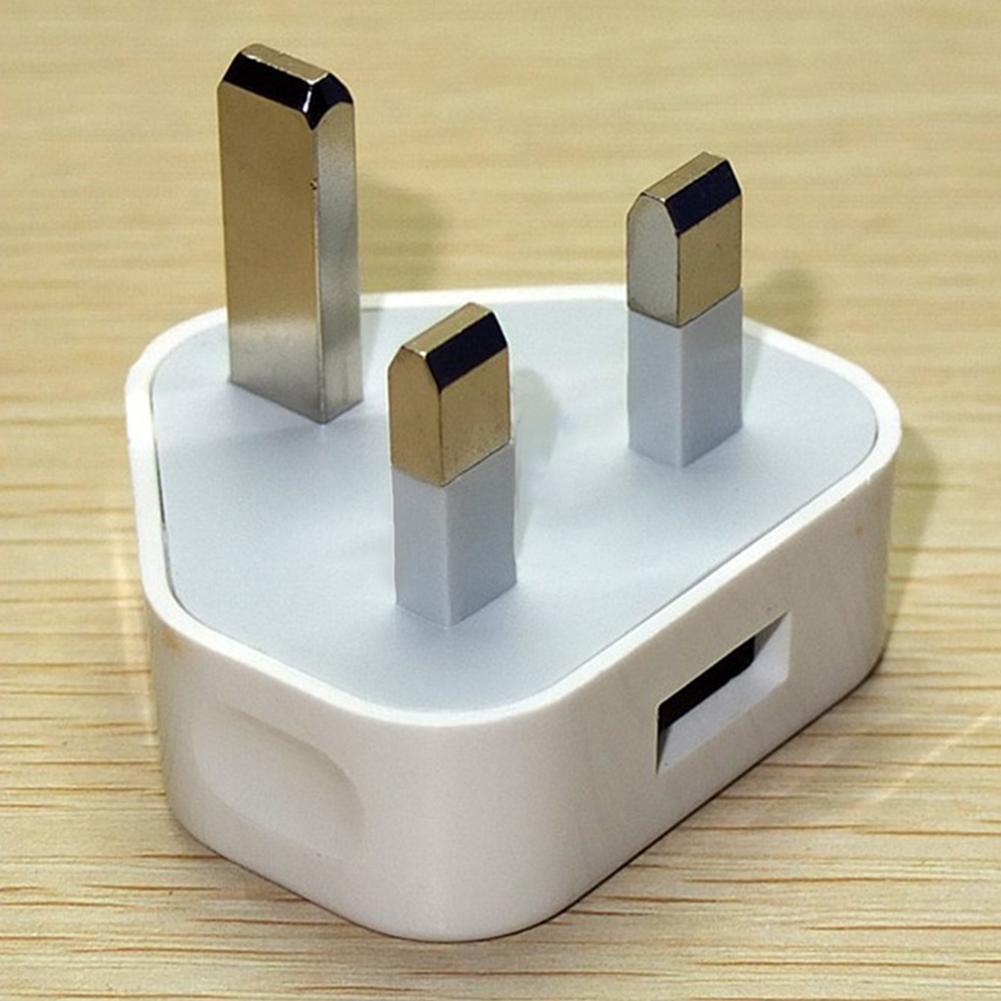 USB Charger adapter 3 Pin UK Main Plug For phone iphone MAX 5 XS 8 5s 6