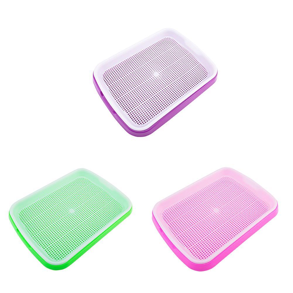 Seed Sprouter Tray Soil-Free Big Capacity Germination Grow Box Grass Plant M7F2